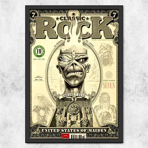 Quadro Decorativo - Barbershop rock dollar